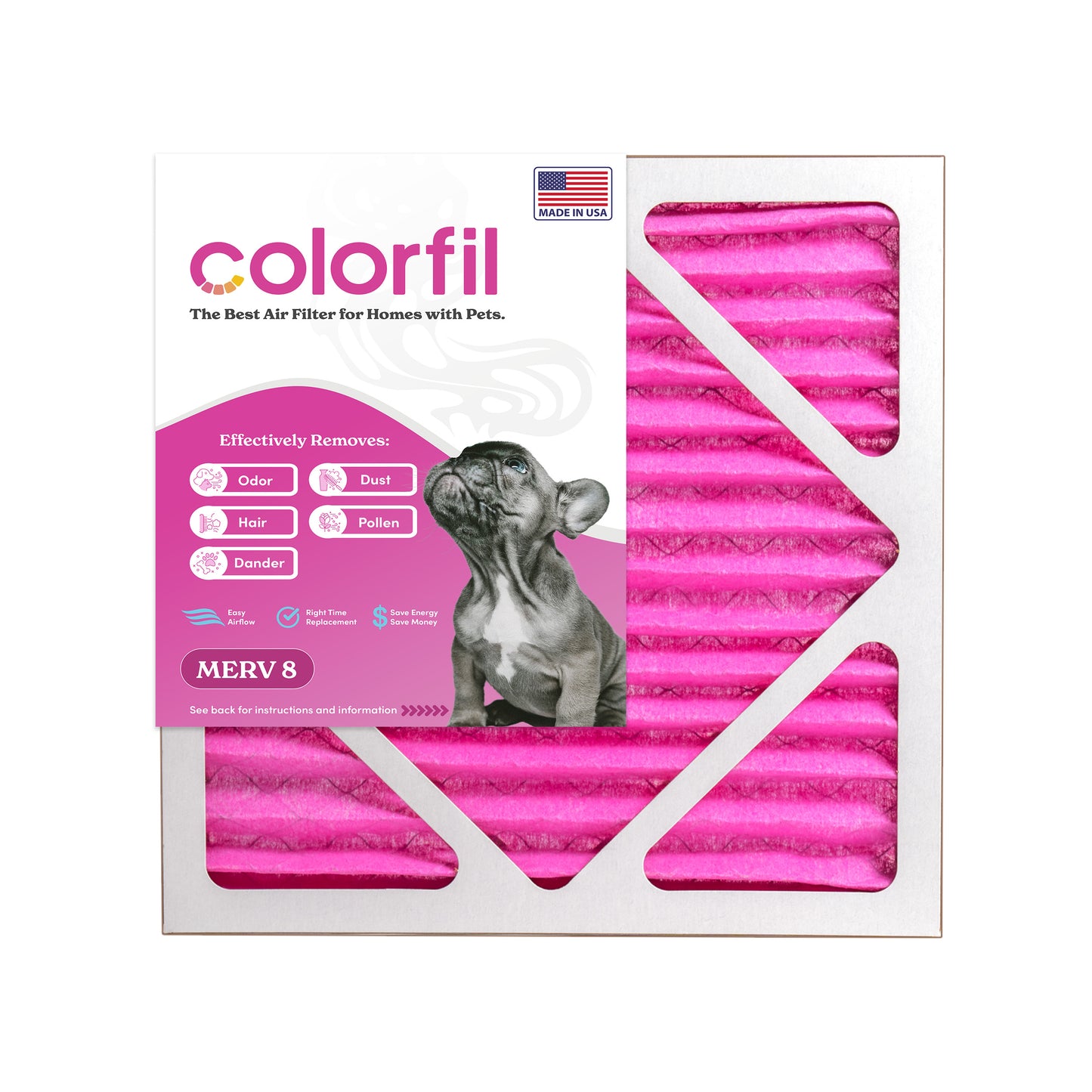 12x12x1 Colorfil Air Filter