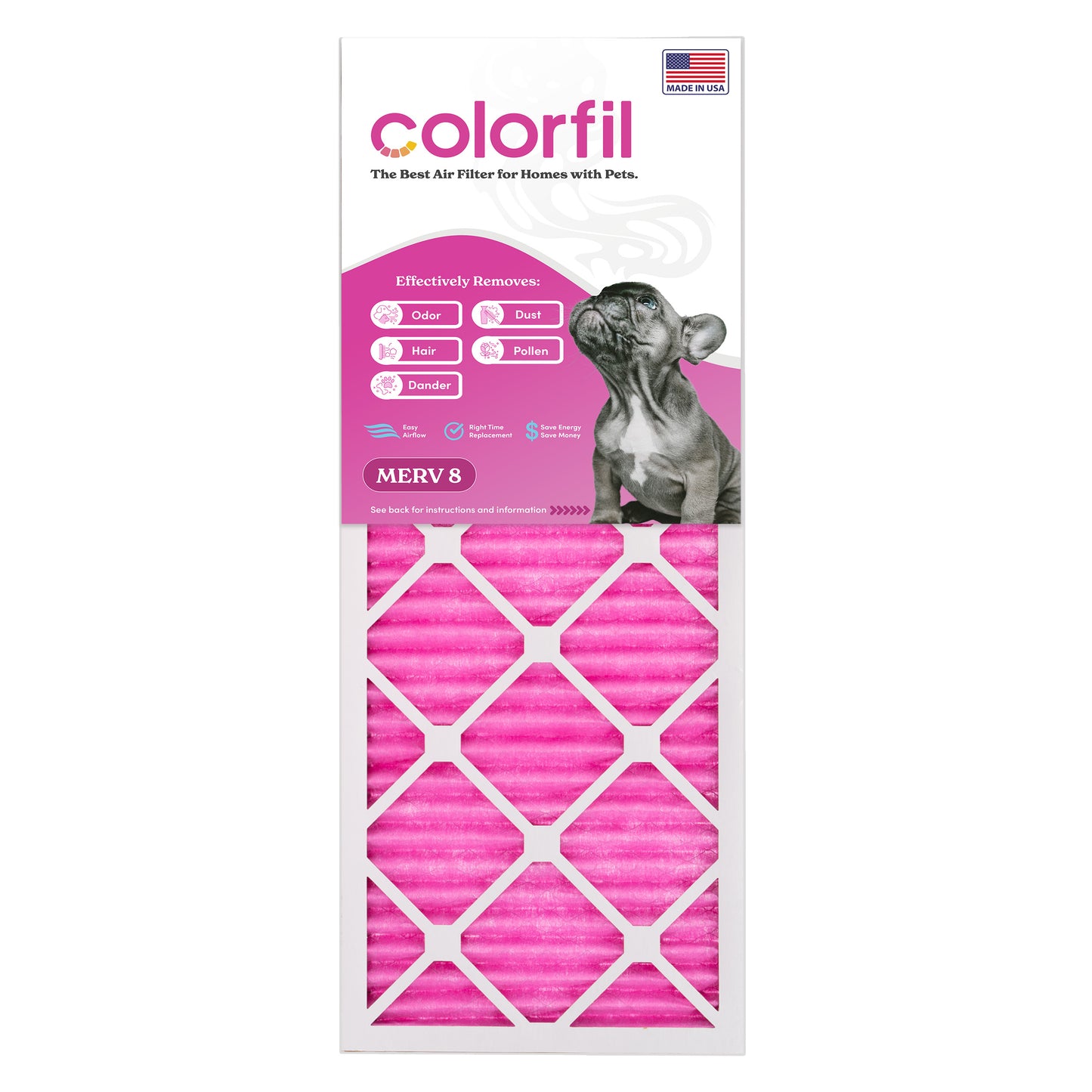 12x30x1 Colorfil Air Filter