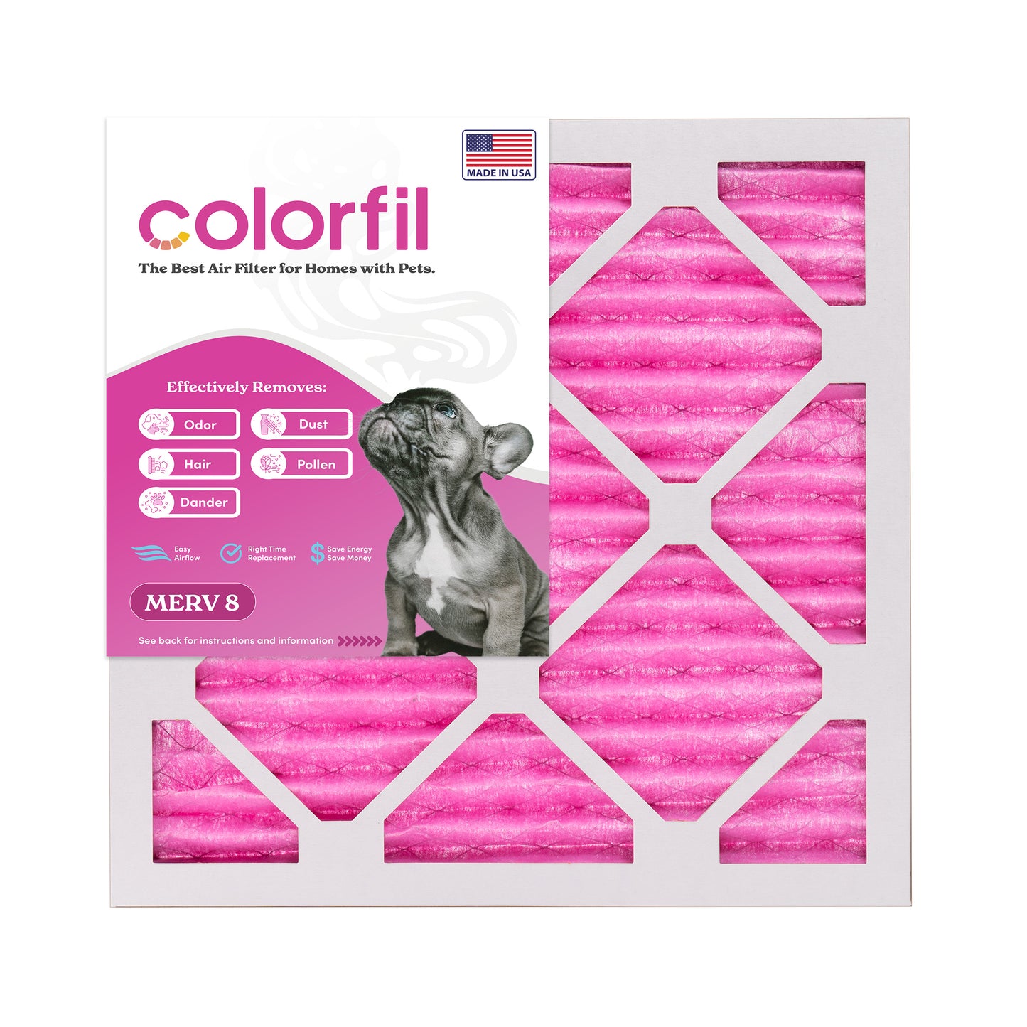 14x14x1 Colorfil Air Filter