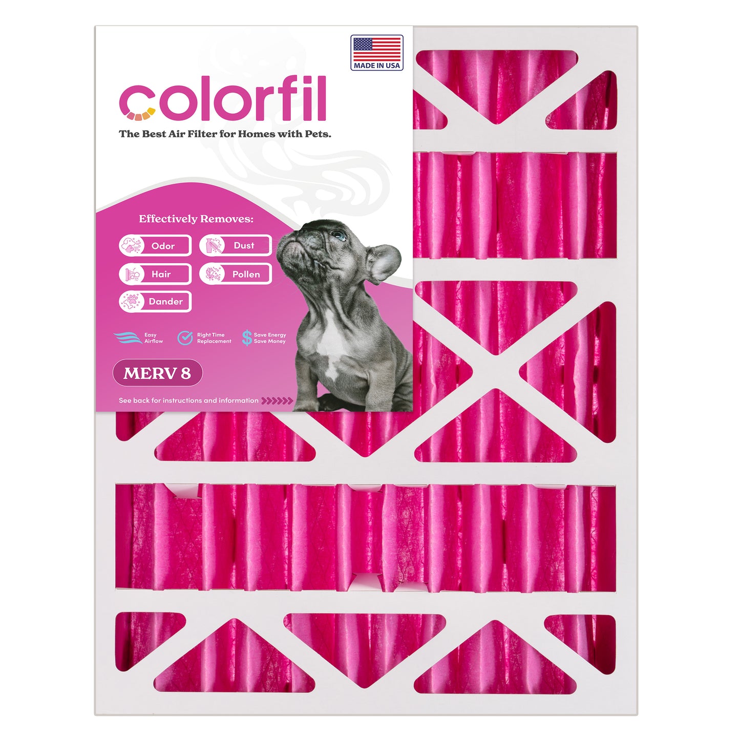 16x20x4 Colorfil Air Filter